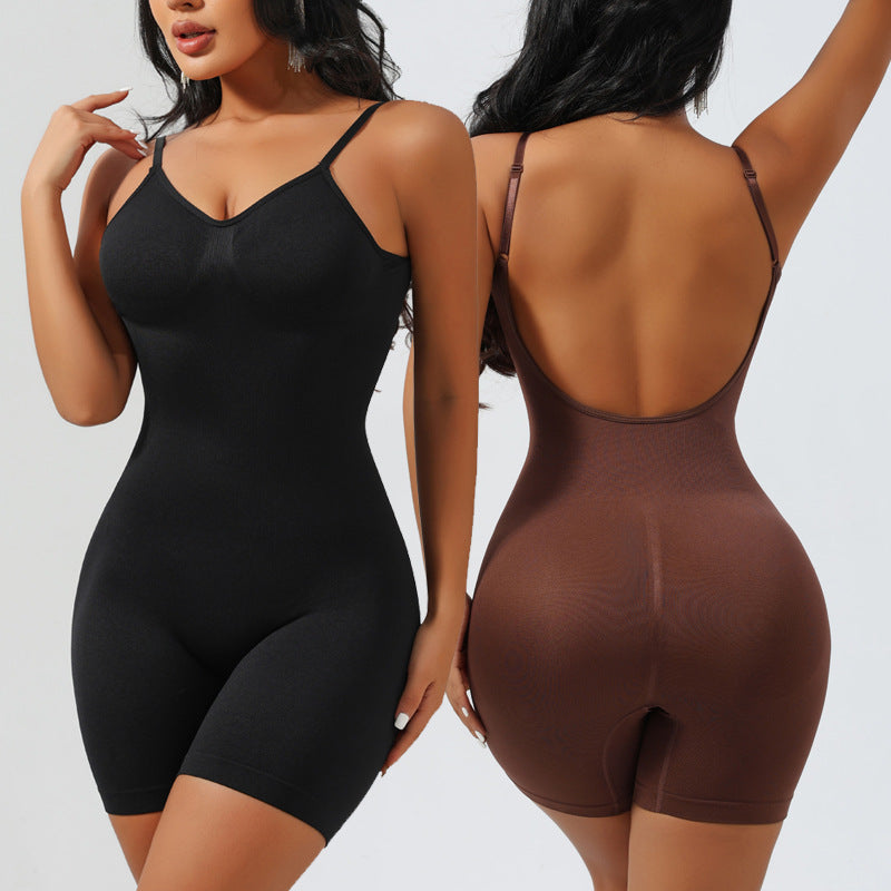 Firm-control backless shaping bodysuit by Bare Muse