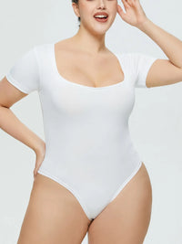 Everyday Square-Neck Short-Sleeve Bodysuit view 1