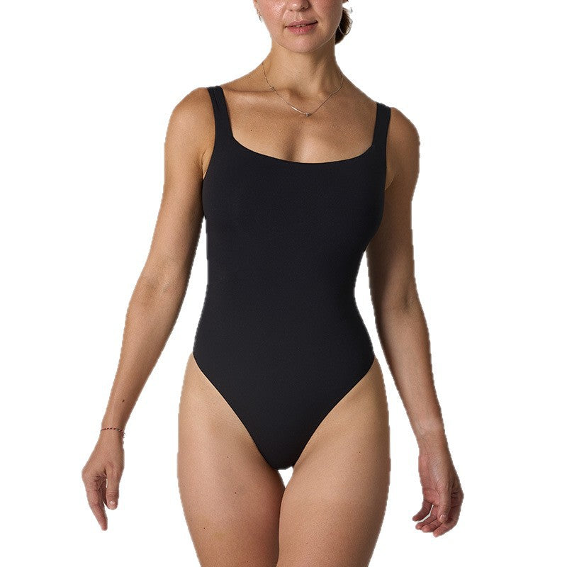 Low-back U-shape sculpting bodysuit by Bare Muse