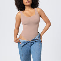Built-In Bra Sculpting Bodysuit view 5