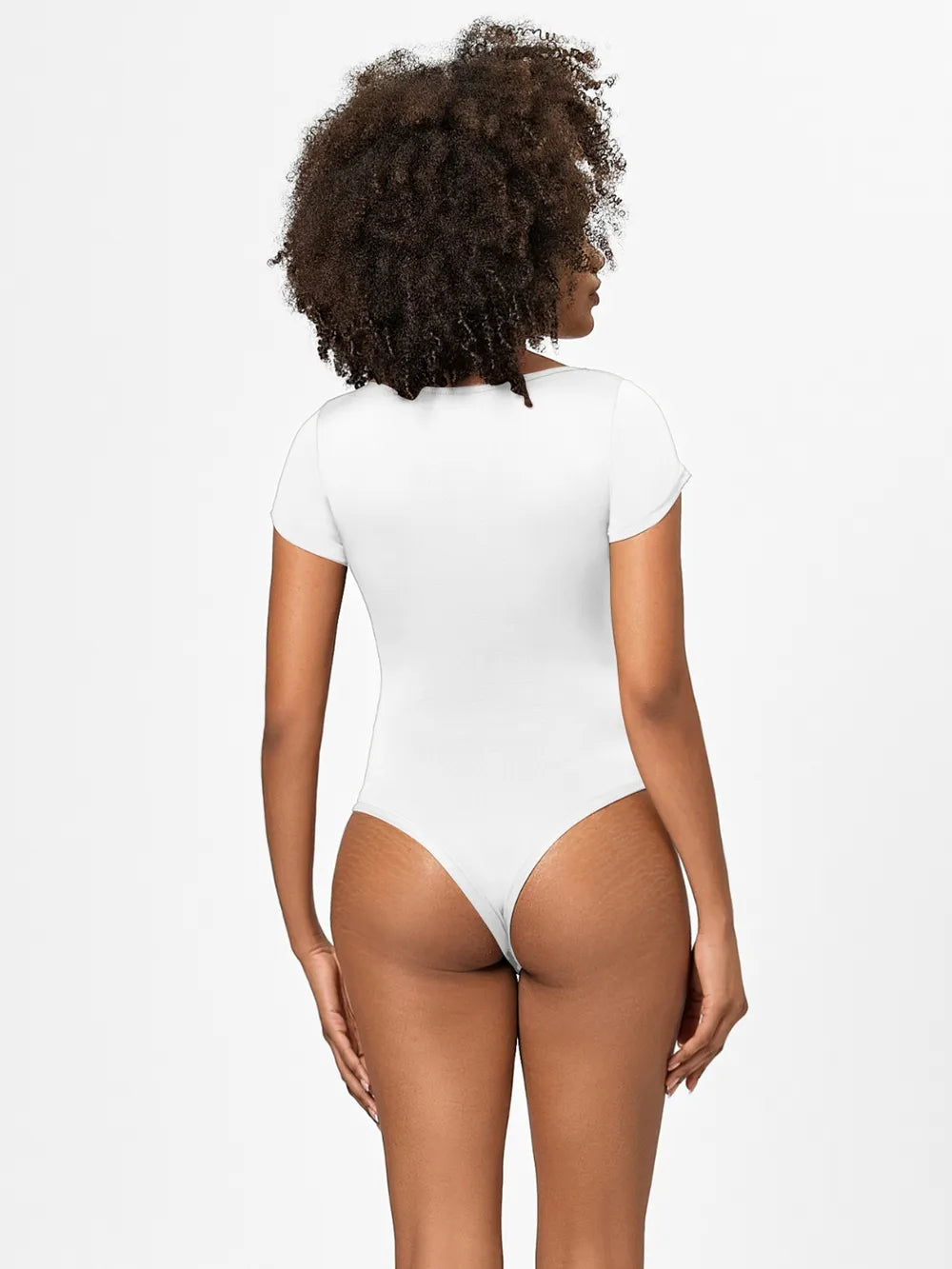 Everyday Square-Neck Short-Sleeve Bodysuit