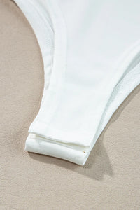 Eyelet Lace Long-Sleeve Bodysuit view 11